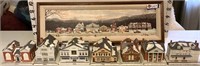 NORMAN ROCKWELL "CHRISTMAS IN STOCKBRIDGE" SET...