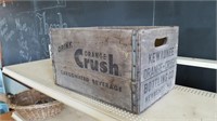 Kewaunee Orange Crush Wooden Box