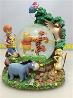 Winnie the Pooh and Friends musical snow globe