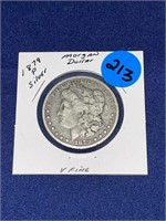 1879-P Morgan Silver Dollar Very Fine