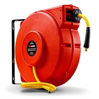 REELWORKS Air-Water-Hose-Reel Retractable 3/8" Inc