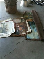 Large lot of oil paintings