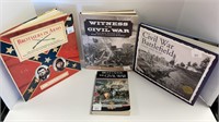 (4) Civil War books