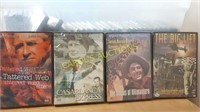 4 SEALED DVDs
