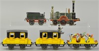 a/ MARKLIN ADLER PASSENGER TRAIN SET