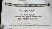 Lasko 42" wind curve fan