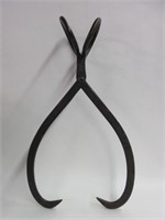 Pair of Cast Ice Tongs