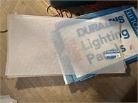 3 boxes of Plaskolite Duralens Lighting panels..