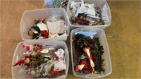 4 Christmas Bins, Mark Robert’s Collection Fairies