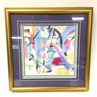 Mixed Media Original Framed Art, artist signed