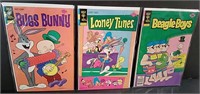 Three Vintage Comics Beagle Boys  Bugs Bunny