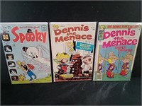 Three Vintage Comics