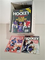 Full Box Of Hockey Magazines
