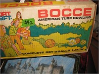 Bocce Turf Bowlers game