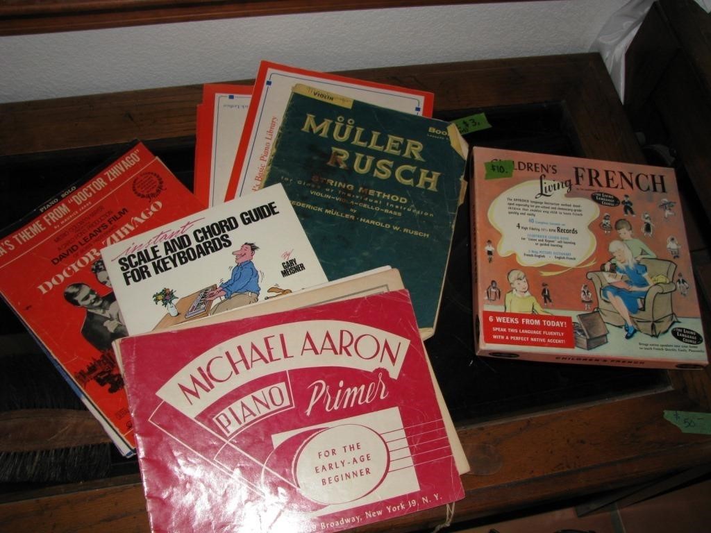 MIsc Sheet music lot