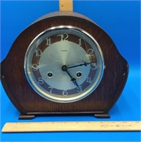 Vintage Federal English Art Deco Mantle Clock