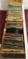 Large Lots Of Assorted Vintage Vinyl Records 45s