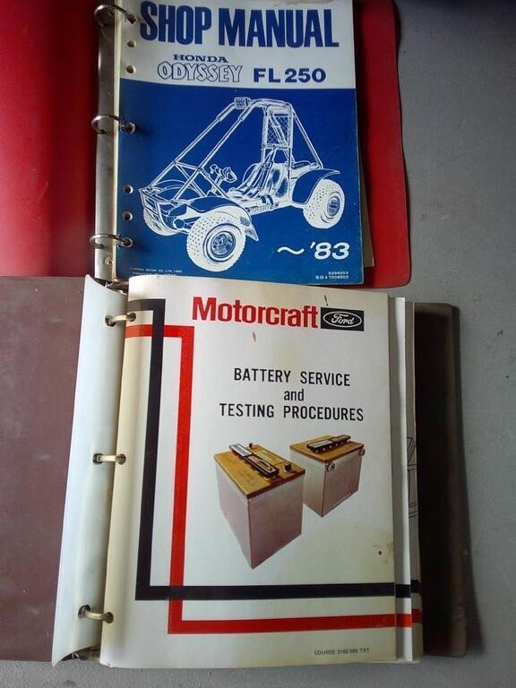Honda and Ford manuals