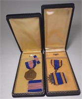 Lot of U.S. WW2 Medals Soldier's Medal & Air Medal