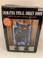 Animated Feral Doggy Door