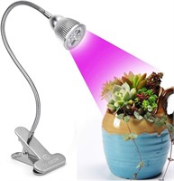 NEW $43 7W LED Grow Light, w/ Desk Clip