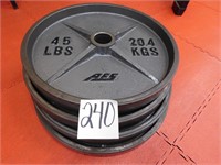 4-45 lb. AFS plates(sold by the piece)