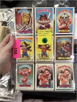 LOT OF 1980S GARBAGE PAIL KIDS CARDS