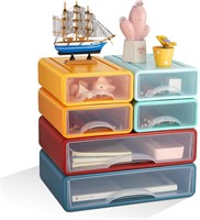 Fuutreo 6-Pc Desk Organizer with Drawers