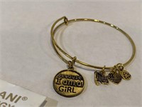 Gold Alex and Ani bracelet - because I am a girl