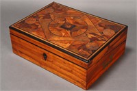 Victorian Inlaid Writing Slope,