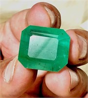 BIG Size Emerald Gemstone - 46 Crts