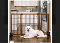 (P) Premium Wood Dog Gate