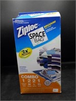 Ziploc Vacuum Space Bag Combo IOB