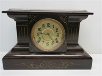 Antique Mantle Clock  10.5"T x 15"W