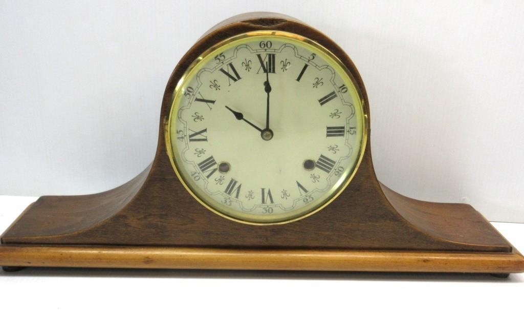 Antique Sessions Mantle Clock 10"T x 21"W