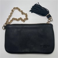 Spartina 449 Nubuck Leather Wristlet Clutch Bag