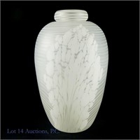 James Clarke Art Glass Vase, 7 Inches