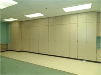 (4) Coat Lockers, (2) Storage, & (1) Map Closet