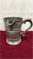 Antique Tankard Pewter Cup