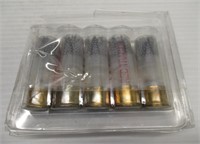 (5) Rounds of Red Tracer 12 gauge ammo.