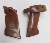 Smith and Wesson model 52 wood grips.