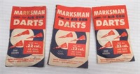 (24) Pieces of Marksman 22 cal. Air gun darts.