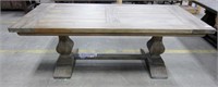 Antique Large Harvest Dining Table