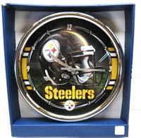 Steelers Wall Clock