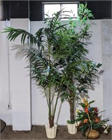(W) Faux Silk Plants. Tallest 8ft