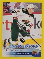 Joel Eriksson EK 16-17 UD Young Guns Canvas Rookie