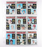 (9) x SPORTS CARDS
