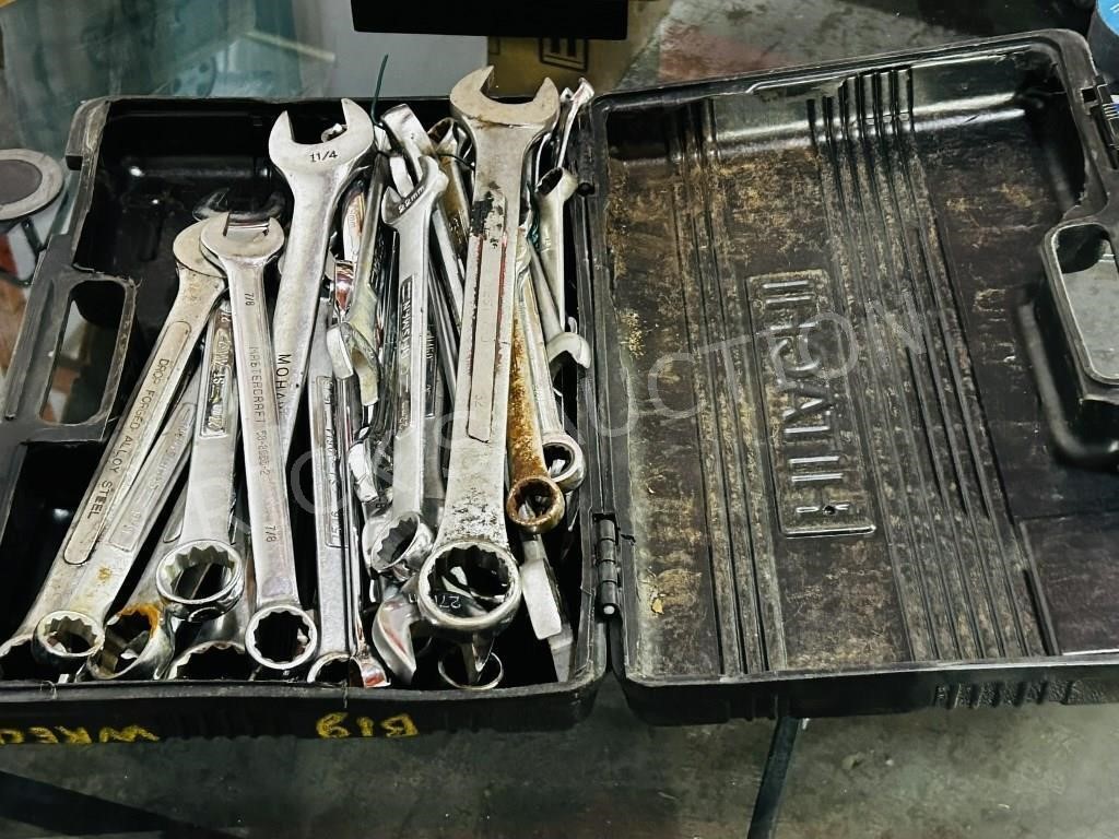 Collection of various wrenches