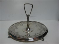 SILVERPLATE SERVING DISH made in Hamilton local
