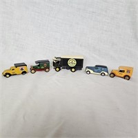 5 Assorted Matchbox Brewry Delivery Trucks